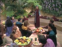 Die Crew wird auf Meridian gut bewirtet.