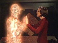 Odo zeigt Kira seine wahre Gestalt.