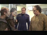 Der Doktor behandelt die ängstliche Nadet.