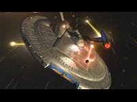 Die Enterprise gerät heftig unter Beschuss.