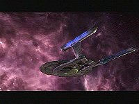 Die Enterprise erreicht die Delphic Ausdehnung