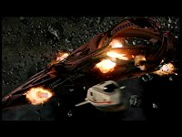 Gerade noch rechtzeitig entkommt das Außenteam der Seleya.