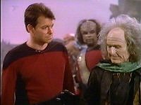 Der Wächter prüft Riker