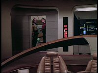 Worf und Riker auf der Yamato