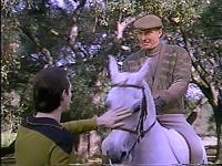 Data findet Picard auf dem Holodeck