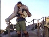 Riker rettet Dr. Palmer.