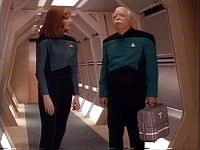 Beverly Crusher und Dalan Quaice