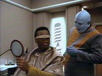 Geordi beim Friseur V'Sal