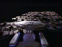 Die Enterprise und das Argus Teleskop