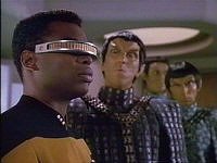 Die Romulaner testen Geordi