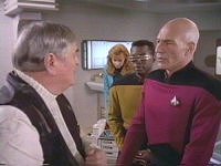 Picard begrüßt Scotty