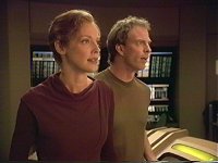 Die Hansens entdecken den ersten Borg Kubus.