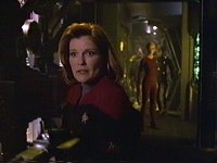 Janeway muss Seven zurücklassen.