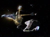 Die Voyager lässt den Hazari die Denkfabrik zurück.