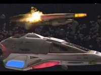 Der Delta Flyer liefert sich ein heißes Rennen.