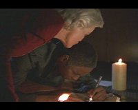 Janeway besucht Tuvok.